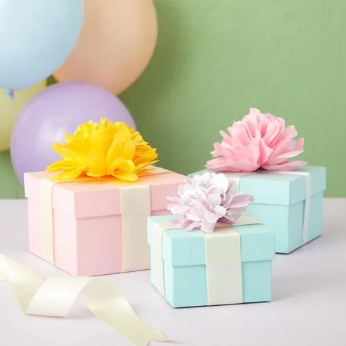 Vista 6 de Papel de seda colorido para bolsas de regalo y envoltura, 120 hojas, hojas de papel de regalo para regalos y suministros