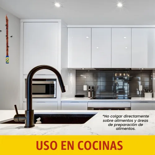 Vista 5 de Listón pegajoso para atrapar moscas, de Pic (FR10B), Paquete de 10