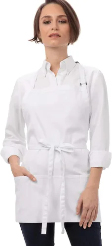 Vista 17 de Chef Works - Delantal unisex de tres bolsillos