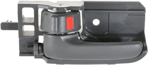 Vista 160 de TRQ Manija Interior de Puerta del Lado del Pasajero Negra Compatible con Ford Bronco 1987-1996 F-150 1987-1997 F-250 1997 F-250 HD F-350