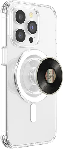 Vista 4 de Reproductor de discos de vinilo coleccionista de vinilo retro amante de la música PopSockets PopGrip para MagSafe