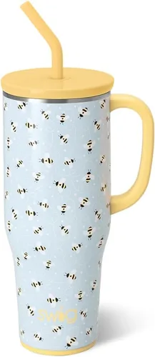 Vista 12 de Swig Life 40oz Insulated Mega Mug with Handle & Straw, Boho Desert DESIERTO BOHO