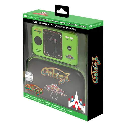 Vista 12 de My Arcade Atari Pocket Player Bundle: Portable Video Game Console with 100 Games, Travel Case and Screen Protector Included