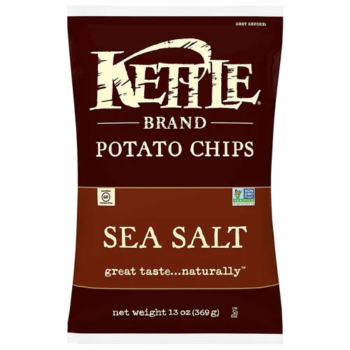 Vista 23 de Kettle Brand Papas Fritas, Backyard Barbeque Kettle Chips, Bolsa de Aperitivos, 1.5 Oz