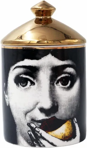 Vista 11 de Gran tarro de vela aromática de cielo estrellado con tapa de ojos, tarro de cerámica Makecup, soporte para hisopos de algodón, decoración del hogar