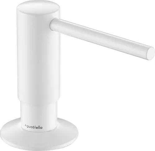 Vista 10 de AguaStella ASF026BG Dispensador de jabón integrado dorado cepillado brillante para fregadero de cocina con botella de jabón bomba de encimera