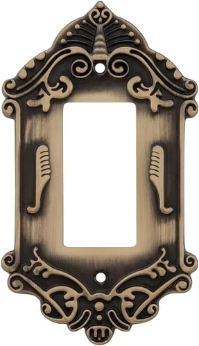 Vista 25 de Nostalgic Placa de cubierta de interruptor de luz victoriana de almacén