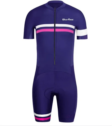 Vista 63 de UGLY FROG Traje de triatlón para hombre de manga corta Jersey de piernas cortas Skinsuit Tri Kit Ciclismo Skinsuit Team Bike Ropa
