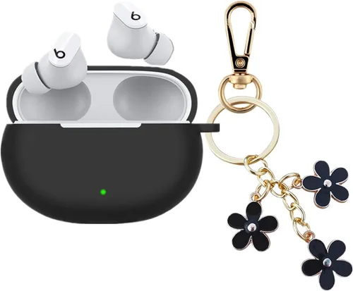 Vista 10 de Funda para nuevos Beats Studio Buds + funda 2023/2021, bonita funda de silicona de Beats Studio Buds de carga, auriculares inalámbricos protectores
