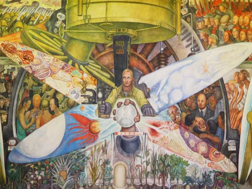 Vista 2 de CALVENDO Puzzle Work by Diego Rivero in The Palacio de Bellas Artes 1000 Pieces 64 x 48 cm from Condorito1953