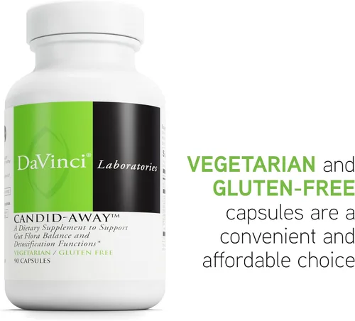 Vista 5 de DAVINCI Labs Candid-Away - Apoyo para la salud intestinal digestiva, apoyo del sistema inmunológico con enzimas digestivas, calcio, magnesio y más*