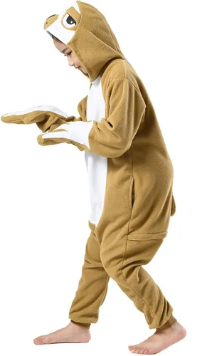 Vista 4 de Canasour - Pijama de una pieza para niños diseño de animales