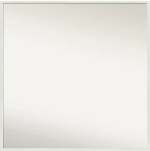 Vista 33 de Amanti Art Espejo de baño blanco para sobre el fregadero, 22 x 45 pulgadas, espejo de tocador rectangular blanco Lucie, marco de madera moderno