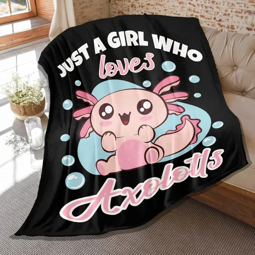 Vista 14 de Manta personalizada con texto en inglés «Just Girl Loves Cats», añade tu propio nombre, mantas de franela personalizadas para niños, perros y gatos