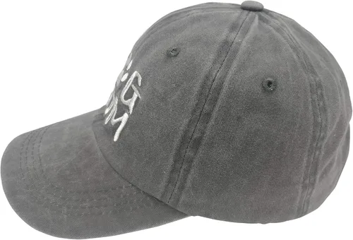 Vista 15 de Splash Brothers - Gorra de béisbol, unisex, diseño vintage, ajustable, de mezclilla de algodón