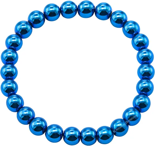 Vista 24 de Amazing Gemstone Crystal Bracelet for Women Men's Gifts - Protection Healing Crystal Bracelet - 8mm Gemstone Beaded Stretchable Bracelet Pulseras