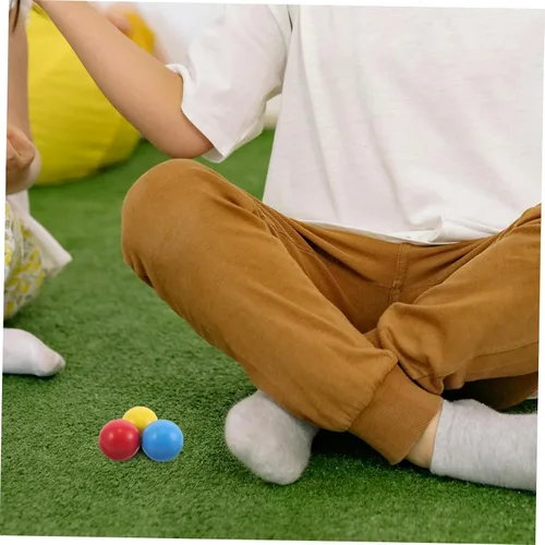 Vista 8 de Toddmomy 3 bolas de madera para croquet de repuesto para juegos familiares al aire libre, promueve la coordinación ojo-mano para actividades