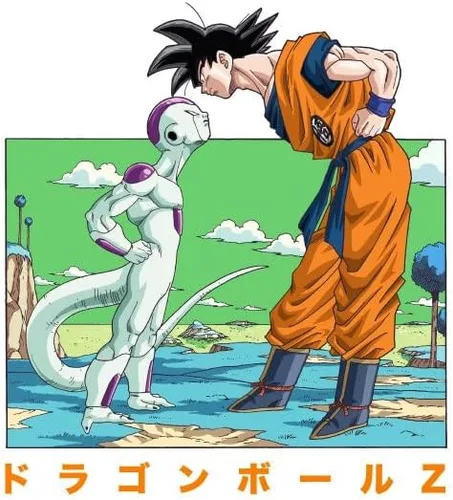 Vista 2 de Dragon Ball Z Goku and Freiza - Camiseta de cuello redondo para hombre