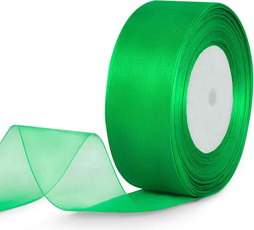 Vista 7 de Cinta de purpurina dorada de 1 pulgada x 25 yardas, cinta de tela metálica brillante para manualidades, envoltura de regalos, bodas, decoración