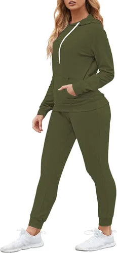 Vista 35 de Fixmatti Sudadera con capucha y bolsillos para mujer