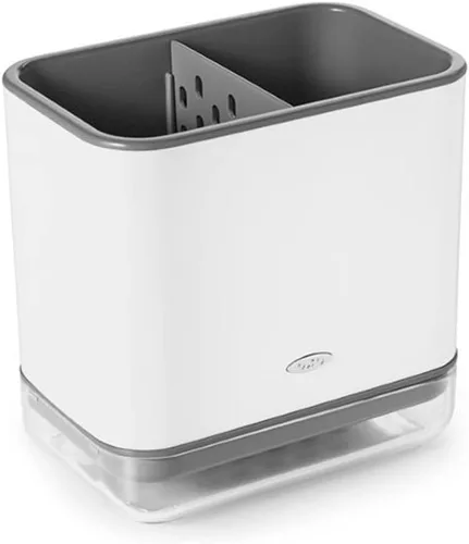 Vista 10 de OXO Good Grips - Organizador de fregadero de acero inoxidable