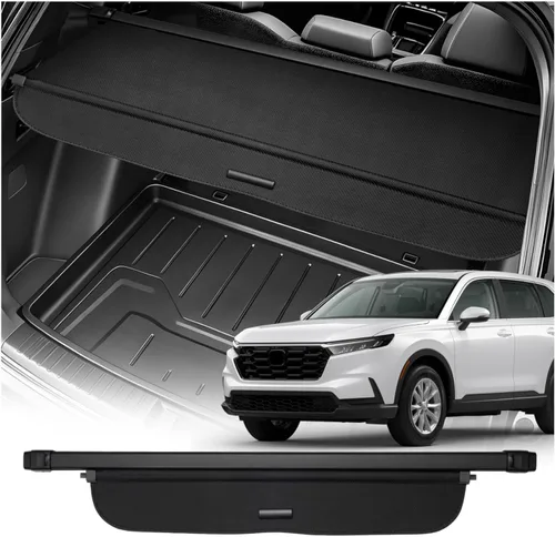 Vista 23 de Powerty - Cubierta de carga para Toyota RAV4 2013-2018, accesorios de cuero