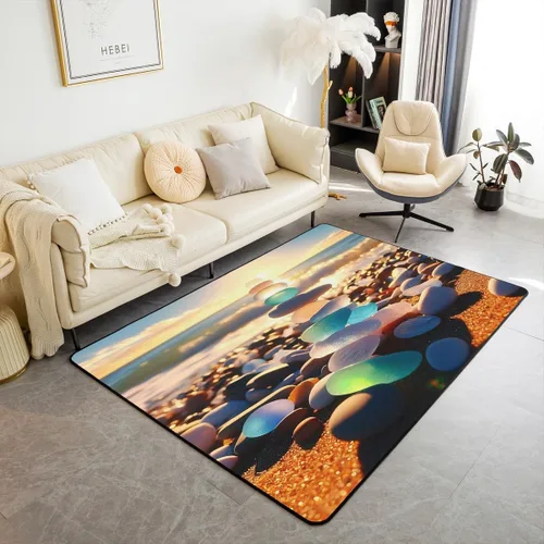 Vista 49 de jejeloiu Cute Mushroom Decor Rugs for Living Room Bedroom for Kids Boys Girls Area Rug 3x5 Botanical Plants Decorative Carpet Cartoon Mushrooms