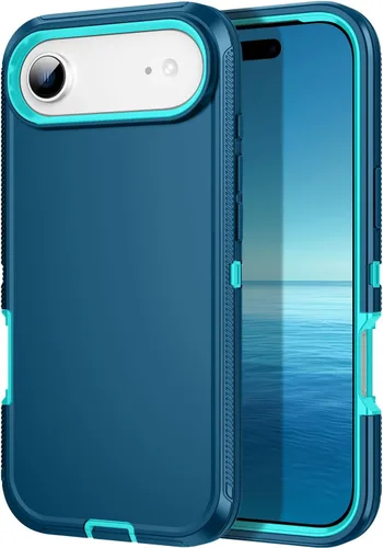 Vista 15 de Funda para iPhone 11, a prueba de golpes, caídas y polvo, protección de cuerpo completo de 3 capas, cubierta dura de alto impacto de alta Negro