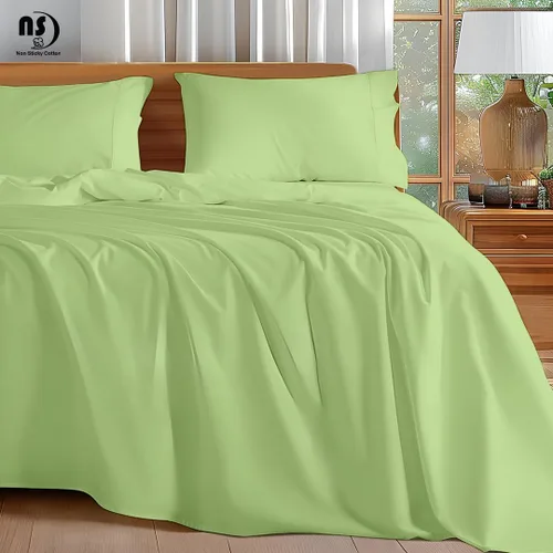Vista 53 de Juego de sábanas divididas tamaño King para camas ajustables con bolsillo profundo, juegos de sábanas bajeras individuales XL para cama ajustable