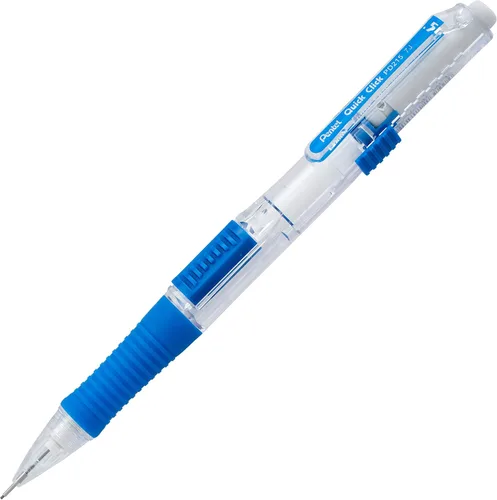 Vista 32 de Pentel QUICK CLICK - Portaminas mecánico (0.7mm), cuerpo verde, caja de 12 lápices (PD217D)