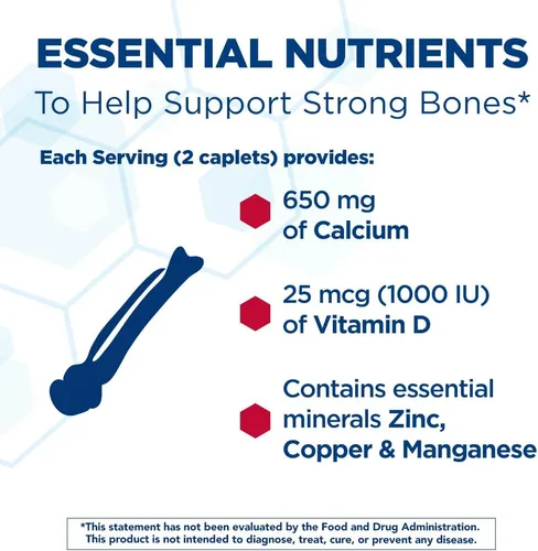 Vista 2 de Citracal Suplemento de calcio Maximum Plus - Citrato de calcio con vitamina D3, zinc y minerales esenciales para apoyo a la salud ósea, a partir