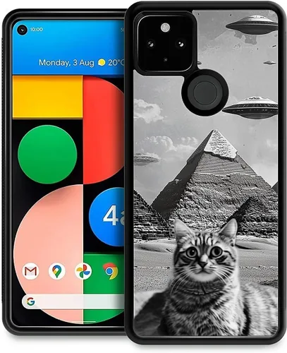 Vista 12 de CARLOCA Funda compatible con Google Pixel 4A 5G, diseño gráfico de moda, a prueba de golpes, antiarañazos, protección contra caídas, para Google