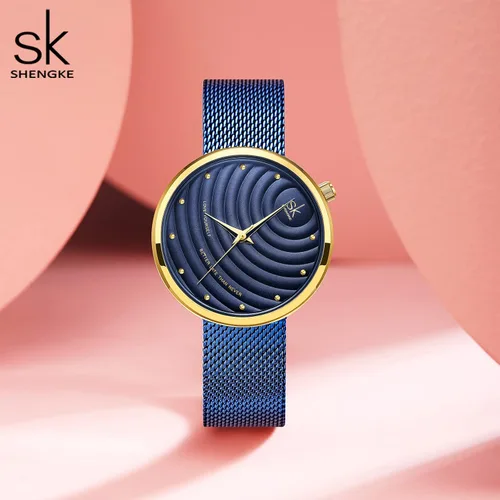 Vista 7 de SHENGKE Fashion Watch Simple Decent Casual Fashion Quartz Watch (Less is More) Watch