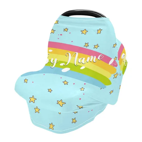 Vista 9 de Funda personalizada para asiento de automóvil de bebé para bebés, toldo de asiento de automóvil para niños, fundas de cochecito de lactancia