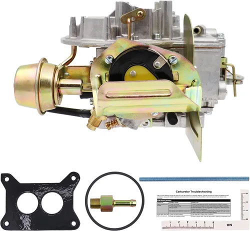 Vista 9 de Carburador de 2 barriles 2100 2150 para Ford 289 302 351 Carb F100 F250 F350 360 Cu Jeep Engine Mustang Reemplazo para Motorcraft/Autolite 2100 2150