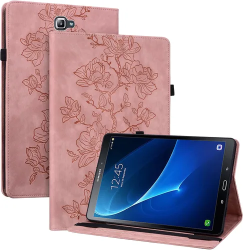 Vista 36 de Funda para Samsung Galaxy Tab S5e 10.5 2019 Modelo SM-T720/T725/T727, funda delgada de piel sintética con soporte multiángulo y soporte