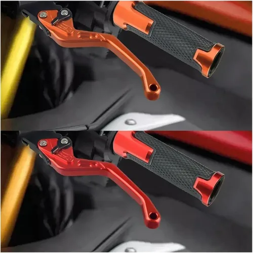 Vista 8 de Motorcycle Brake Clutch Levers Handle Hand Grips for YH FZ8 FZ-8 2010-2018