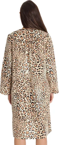 Vista 3 de Dreamcrest Abrigo de franela con bolsillos para mujer