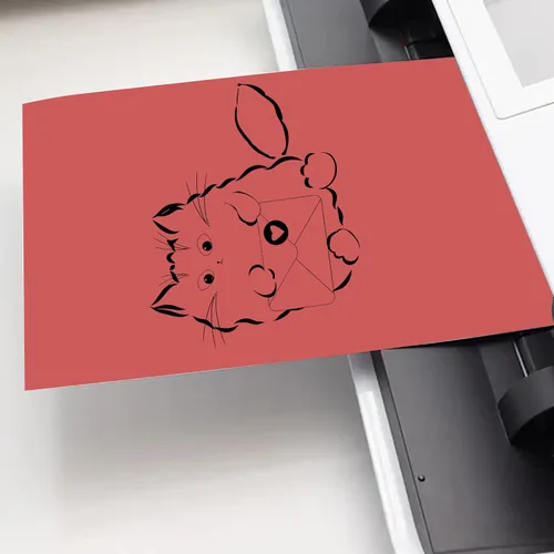 Vista 4 de 50 hojas de papel de cartulina de color para papel grueso, papel de cartulina impresa de doble cara, cartulina gruesa para hacer tarjetas, álbumes