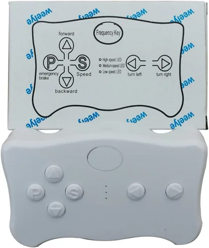 Vista 4 de weelye RX19 4x4 4WD Caja de control Mainboard 12V 2.4G Bluetooth Control remoto y receptor Kit de controlador Caja de control Accesorios para niños