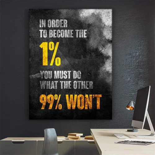 Vista 16 de NATVVA Lienzo con cita motivacional de How To Make 1,000,000 de dólares, arte de pared, póster de dinero, impresiones de pintura, pintura, obras