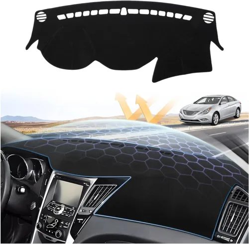 Vista 35 de Sunsdrew - Cubierta de salpicadero para Dodge Ram 1500 2500 3500 2010-2018
