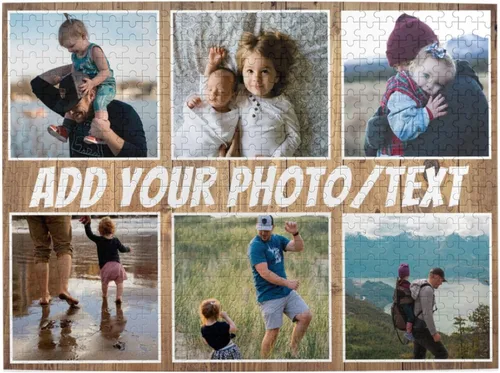 Vista 16 de Rompecabezas personalizados de fotos de 300/500/1000 piezas, rompecabezas personalizados para adultos, familia, cumpleaños, boda, amigos