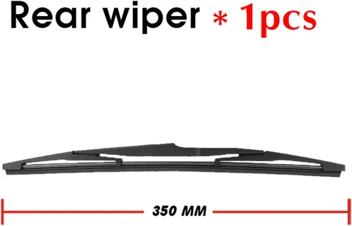 Vista 3 de Oulesh Windscreen Wipers for Chevrolet Cruze Hatchback 2009-2016, 350mm Car Wiper Blade Rear Back Window Windscreen Windshield Wipers