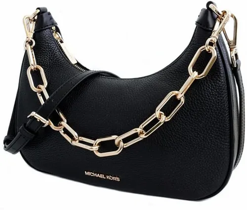 Vista 2 de Michael Kors Bolso de hombro para mujer Cora Bolso grande de cuero con cremallera