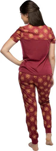 Vista 3 de Juego de pijama de manga corta de Hogwarts Jogger de Harry Potter