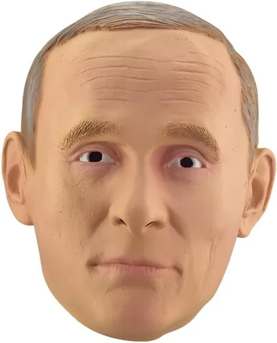 Vista 6 de TABKER Máscara de látex de Joe Biden para Halloween, del presidente ruso, Vladimir Putin, máscara de látex, cascos, máscara de disfraces, fiesta