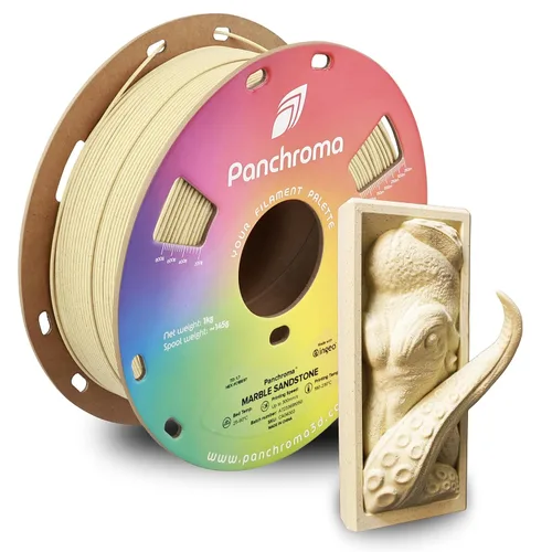 Vista 59 de Polymaker Panchroma - Filamento PLA mate de 0.07 in, 2.2 lbs, madera de Madera mate de doble degradado