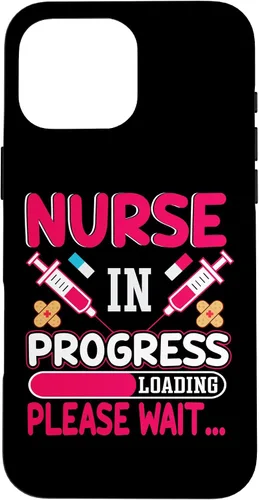 Vista 19 de Nurse is Loading Please Wait Case for iPhone 17