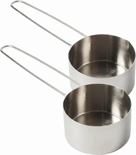 Vista 14 de American Metalcraft MCL10 Taza medidora de acero inoxidable, 1 taza